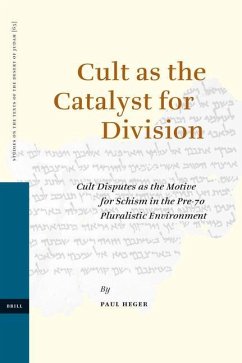 Cult as the Catalyst for Division - Heger, Paul