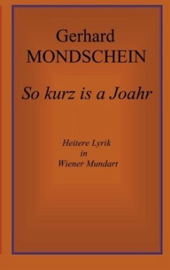 So kurz is a Joahr - Mondschein, Gerhard