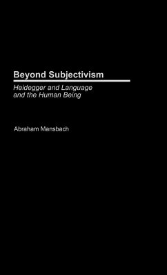 Beyond Subjectivism - Mansbach, Abraham