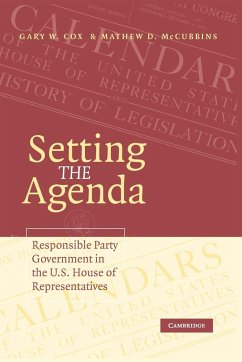 Setting the Agenda - Cox, Gary W.; McCubbins, Mathew D.