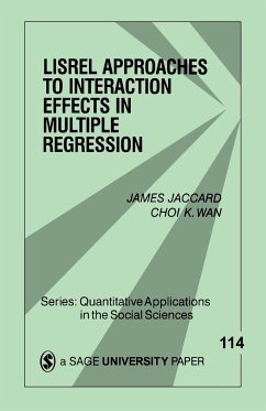 Lisrel Approaches to Interaction Effects in Multiple Regression - Jaccard, James; Wan, Choi K.