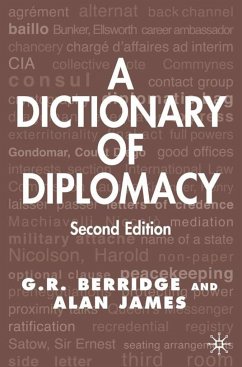 A Dictionary of Diplomacy - Berridge, G.;James, A.