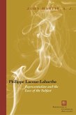 Philippe Lacoue-Labarthe: Representation and the Loss of the Subject