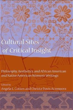 Cultural Sites of Critical Insight: Philosophy, Aesthetics, and African American and Native American Women's Writings