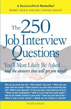 The 250 Job Interview Questions - Veruki, Peter