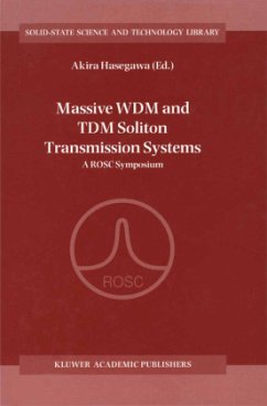 Massive WDM and TDM Soliton Transmission Systems - Hasegawa, Akira (Hrsg.)