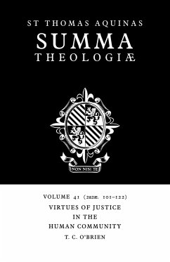 Virtues of Justice in the Human Community - Aquinas, Thomas