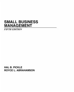 Small Business Management - Pickle, Hal B.; Pickle; Abrahamson