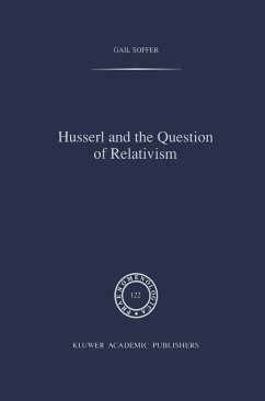 Husserl and the Question of Relativism - Soffer, G.