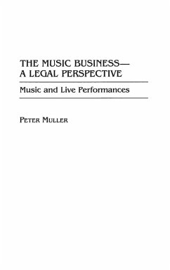 The Music Business-A Legal Perspective - Muller, Peter