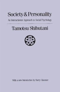 Society and Personality - Shibutani, Tamotsu