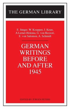 German Writings Before and After 1945