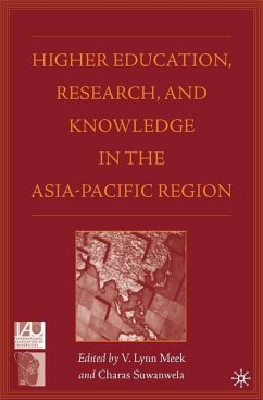 Higher Education, Research, and Knowledge in the Asia Pacific Region - Meek, V. Lynn / Suwanwela, Charas