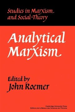 Analytical Marxism - Roemer, John (ed.)