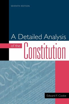 Detailed Analysis of the Constitution Cover Detailed Analysis of the Constitution