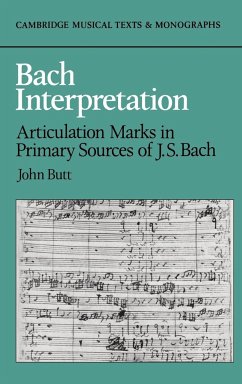 Bach Interpretation - Butt, John; John, Butt