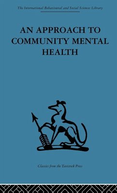 Cover An Approach to Community Mental Health