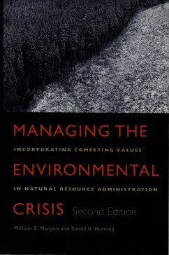 Cover Managing the Environmental Crisis