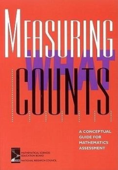 Measuring What Counts - National Research Council; Mathematical Sciences Education Board