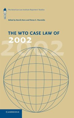 The WTO Case Law of 2002 - Horn, Henrik / Mavroidis, Petros C. (eds.)