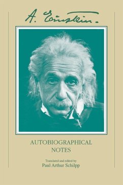 Autobiographical Notes - Einstein, Albert