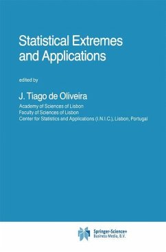 Statistical Extremes and Applications - Tiago de Oliveira, J. (Hrsg.)