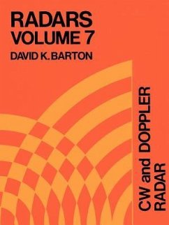 Radars: Cw and Doppler Radar - Barton, David K.