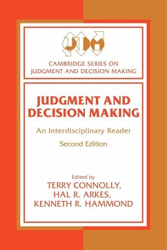 Judgment and Decision Making - Connolly, Terry / Arkes, R. / Hammond, R. (eds.)