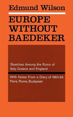 Europe Without Baedeker - Wilson, Edmund