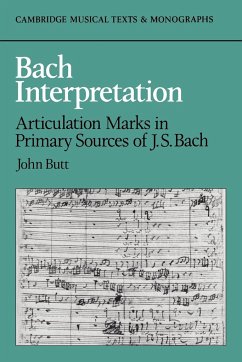 Bach Interpretation - Butt, John