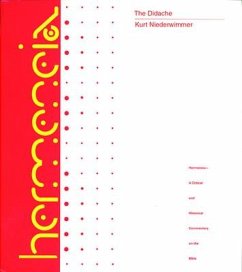 The Didache: A Commentary - Niederwimmer, Kurt