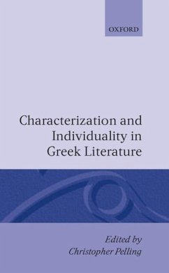 Characterization and Individuality in Greek Literature - Pelling, Christoper (ed.)