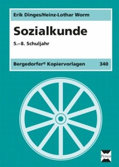 Sozialkunde, 5.-8. Schuljahr - Dinges, Erik;Worm, Heinz-Lothar