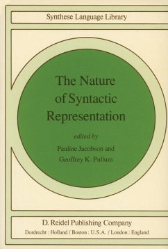 The Nature of Syntactic Representation - Jacobson