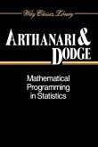 Mathematical Programming in Statistics