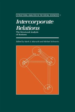 Intercorporate Relations - Mizruchi, Marks