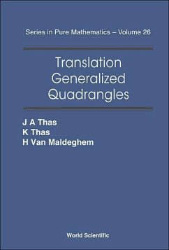 Translation Generalized Quadrangles - Thas, Joseph A; Thas, Koen; Maldeghem, Hendrik Van