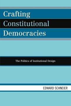 Cover Crafting Constitutional Democracies