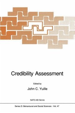 Credibility Assessment - Yuille, J.C. (Hrsg.)
