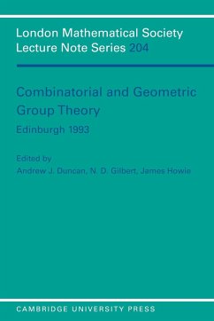 Combinatorial and Geometric Group Theory, Edinburgh 1993 - Duncan, A.