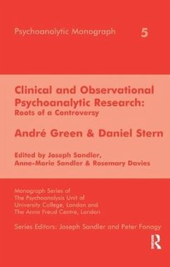 Clinical and Observational Psychoanalytic Research - Davies, Rosemary