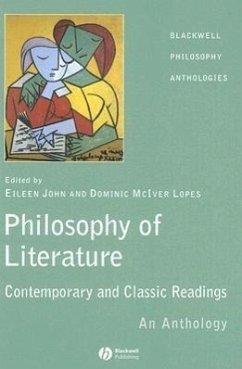 The Philosophy of Literature - John, Eileen / Mciver Lopes, Dominic