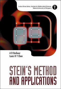 Stein's Method and Applications - Chen, Louis Hsiao Yun; Barbour, Andrew