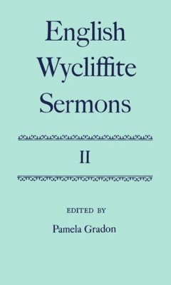 English Wycliffite Sermons - Gradon, Pamela (ed.)
