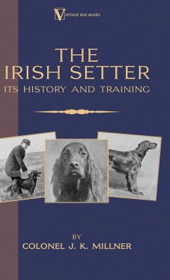 The Irish Setter - Its History & Training (A Vintage Dog Books Breed Classic) - Millner, Colonel J. K.