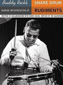 Buddy Rich's Modern Interpretation of Snare Drum Rudiments (Book Only) - MacKenzie, Ted