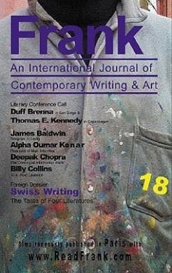 Frank 18(swiss Writing): An International Journal of Contemporary Writing - Applefield, David