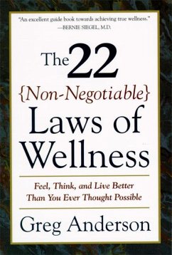 The 22 Non-Negotiable Laws of Wellness - Anderson, Greg