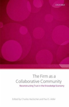 The Firm as a Collaborative Community - Heckscher, Charles / Adler, Paul