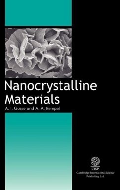 Nanocrystalline Materials - Gusev, Alexandr Ivanovich; Rempel, Andrej Andreevich